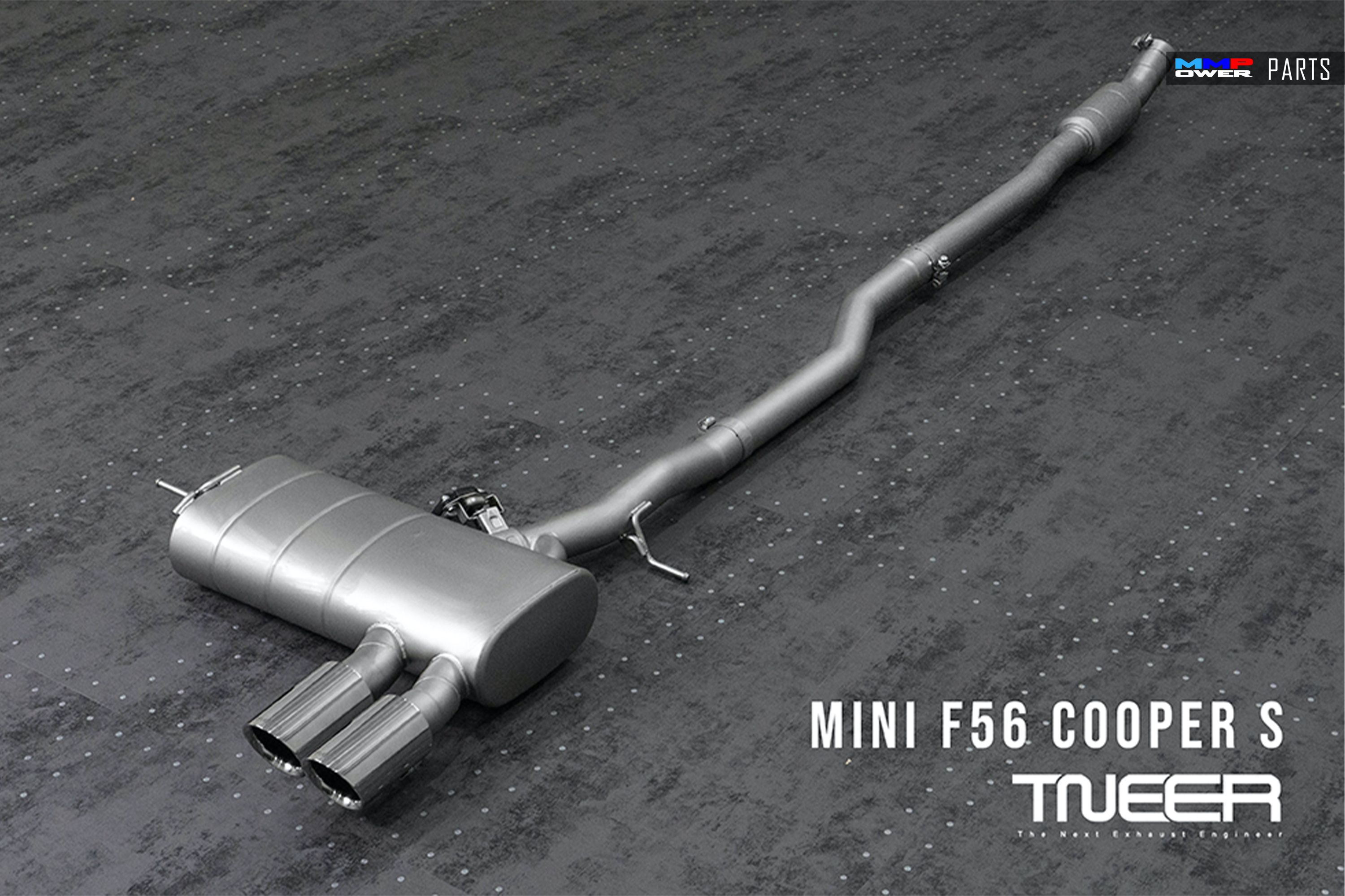 TNEER MINI COOPER S F56  CATBACK EGZOZ SİSTEMİ