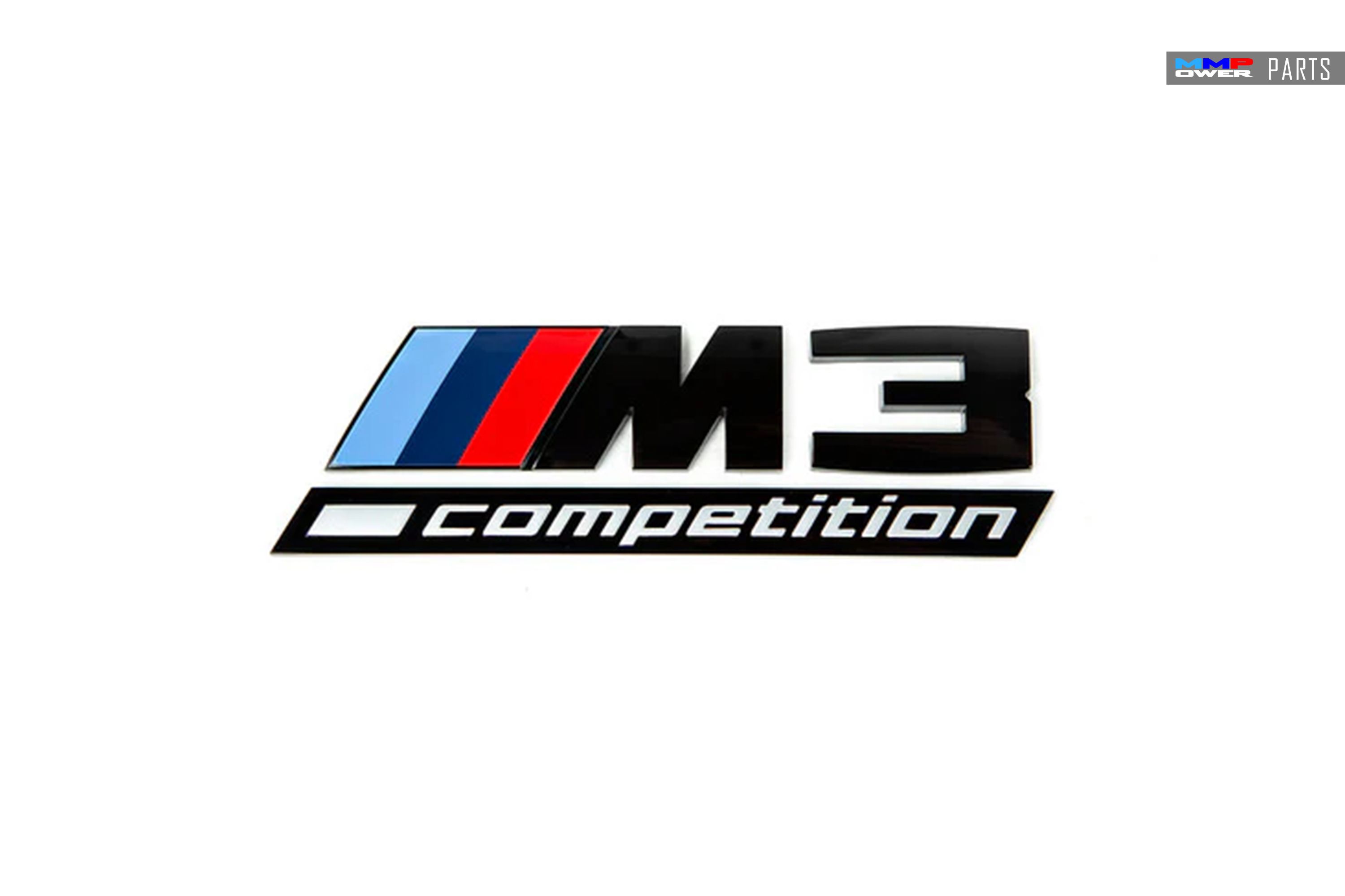 BMW M3 COMPETITION PARLAK SİYAH BAGAJ KAPAK LOGOSU